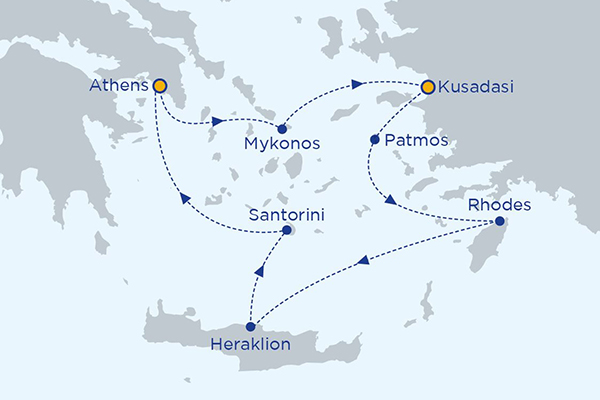 greek island cruise 2024 uk